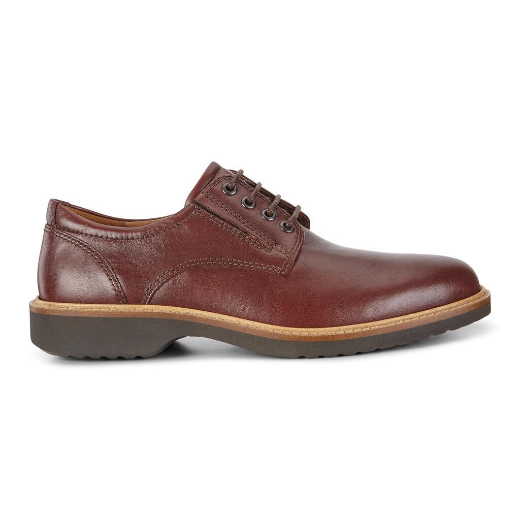 Chaussure Habillée Ecco Ian Casual Tie Homme Marron 0632-NYZAE